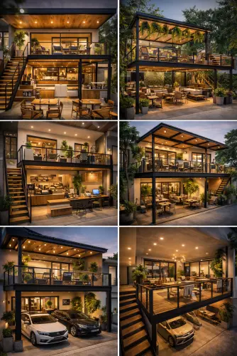 Mezannine Cafe Modern di Bogor Barat
